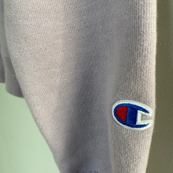 Lavender / Lilac Purple Champion Sweatshirt - Picture 2 of 4